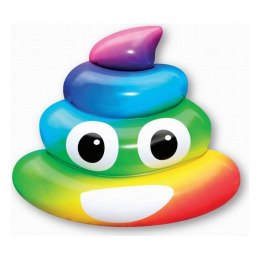 Dmuchany materac Rainbow Poo (107 x 121 x 26 cm)