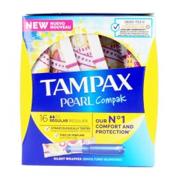 Tampony Zwykłe PEARL Tampax (16 uds) (16 uds) (18 uds)