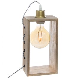 Lampa stołowa Atmosphera Drewno Brązowy 25 W 220-240 V