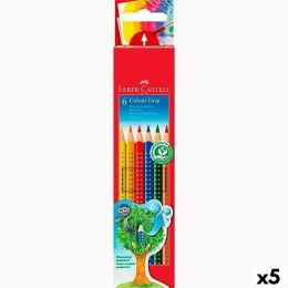 Kolorowe kredki akwarelowe Faber-Castell Wielokolorowy (5 Sztuk)