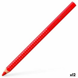 Kredki Faber-Castell Czerwony (12 Sztuk)