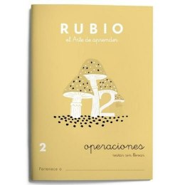 Notatnik do matematyki Rubio Nº2 A5 hiszpański 20 Kartki (10 Sztuk)