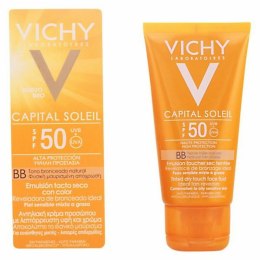 Ochrona przeciwsłoneczna z kolorem Vichy Idéal Soleil Naturalny Spf 50 50 ml
