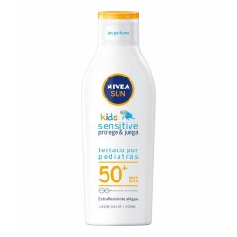 Krem Przeciwsłoneczny Nivea Protect&Sensitive Kids 200 ml Spf 50