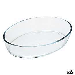 Naczynie do Piekarnika Pyrex Classic Owalna 35 x 24 x 7 cm Przezroczysty Szkło (6 Sztuk)