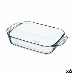 Naczynie do Piekarnika Pyrex Irresistible Prostokątny Przezroczysty Szkło 6 Sztuk 27,5 x 16,9 x 6 cm