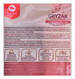 MACED Gryzak funkcjonalny z algami i oregano - gryzak dla psa - 100 g