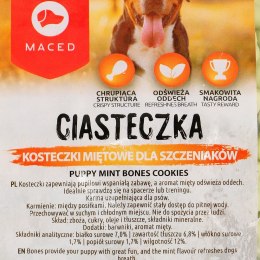 Maced Ciastka Miętowe Kosteczki - przysmak dla psa - 1 kg