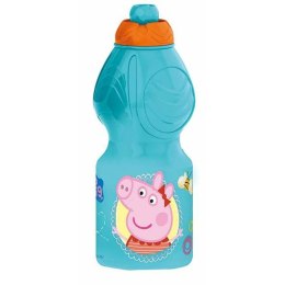 Butelka Peppa Pig 400 ml Peppa Pig Niebieski Polietylen LDPE