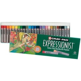 Set of soft pastel chalks Talens Sakura CRAY-PAS EXPRESSIONIST 25 Części Wielokolorowy