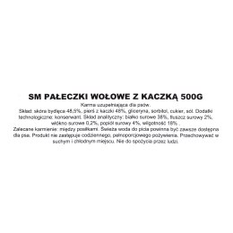 MACED Szaszłyk z kaczki - przysmak dla psa - 500g