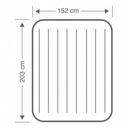 Materac Dmuchany Intex 152 x 25 x 203 cm (3 Sztuk)