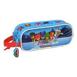 Piórnik Podwójny PJ Masks Niebieski 21 x 8 x 6 cm