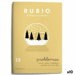 Notatnik do matematyki Rubio Nº 13 A5 hiszpański 20 Kartki (10 Sztuk)