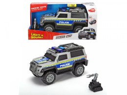 Auto Policja SUV srebrny 30 cm