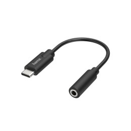 Adapter USB C na Jack 3.5 mm Hama 00200318 Czarny