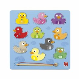 Układanka puzzle Goula Magnetic Puzzle Ducks 59453 Magnetyczny Kaczka