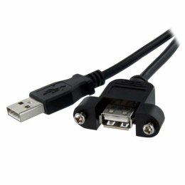 Kabel Micro USB Startech USBPNLAFAM3 90 cm Czarny