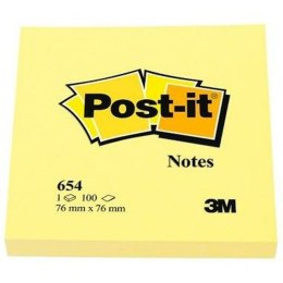 Karteczki przyklejane Post-it CANARY YELLOW Żółty 7,6 x 7,6 cm 24 Części 76 x 76 mm