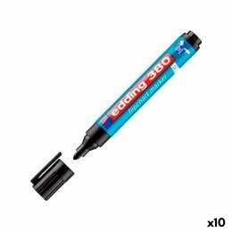 Marker Edding 380 Flipchart Czarny (10 Sztuk)