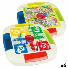 Deska Parcheesi Colorbaby 26 x 5 x 26 cm (6 Sztuk)