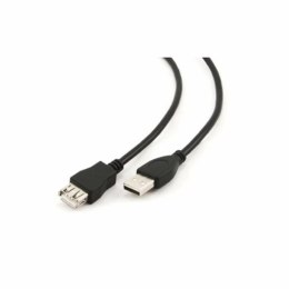 Kabel z rozgałęźnikiem Podwójny USB 3GO C109 Czarny 2 m