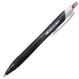 Długopis z płynnym atramentem Uni-Ball Czerwony (12 Sztuk)