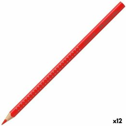 Kolorowe kredki akwarelowe Faber-Castell Intensywny Szkarłat (12 Sztuk)