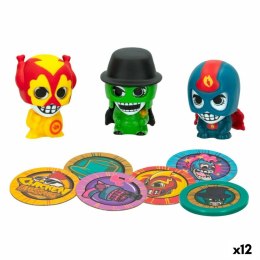 Figurki Superbohaterów Eolo Super Masked 3 x 4,5 x 3,5 cm (12 Sztuk)