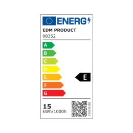 Żarówka LED EDM E 17 W E27 1800 Lm Ø 6,5 x 12,5 cm (6400 K)