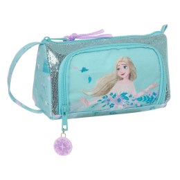 Etui szkolne z akcesoriami Frozen Hello spring Jasnoniebieski 20 x 11 x 8.5 cm (32 Części)