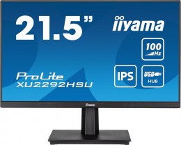 Monitor 21.5 cala ProLite XU2292HSU-B6 IPS,100Hz,FreeSync,SLIM,HDMI,DP,2x2W, 4xUSB(3.2),0.4ms