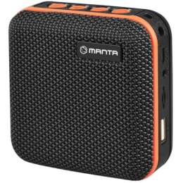 MANTA Głośnik Bluetooth SPK01GO czarny