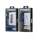 Power bank 20000 mAh Super Charging z wbudowanym kablem USB-C & Lightning PD 20W + QC 22.5W
