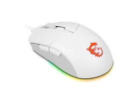 MOUSE USB OPTICAL GAMING/CLUTCH GM11 WHITE MSI