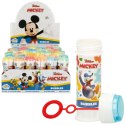 Maszyna do robienia baniek mydlanych Mickey Mouse 60 ml 3,8 x 11,5 x 3,8 cm (216 Sztuk)
