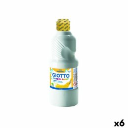 Farba temperowa Giotto Biały 500 ml (6 Sztuk)