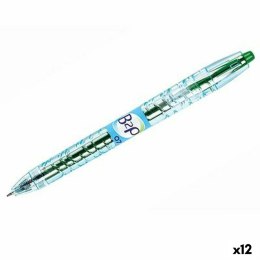 Długopis żelowy Pilot B2P Kolor Zielony 0,4 mm (12 Sztuk)