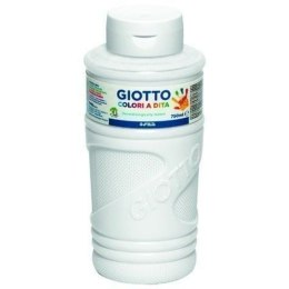 Malowanie palcami Giotto Biały 750 ml (6 Sztuk)