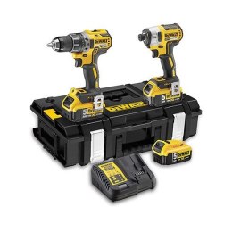 Dewalt system aku 18 v 18 v zestaw combo: dcd796, dcf887, 3