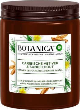 Air Wick Botanica Vetiver & Sandelhout Świeca Zapachowa 120 g