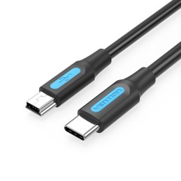 Kabel USB Vention COWBG 1,5 m Czarny (1 Sztuk)
