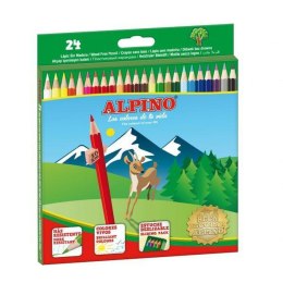 Kredki Alpino AL010658 Wielokolorowy 24 Części