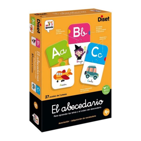 Zabawa Edukacyjna Diset El Abecedario 54 Części