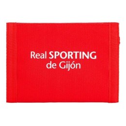 Portfel Real Sporting de Gijón Czerwony