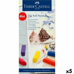 Set of soft pastel chalks Faber-Castell Wielokolorowy (5 Sztuk)