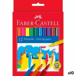 Zestaw markerów Faber-Castell Wielokolorowy (10 Sztuk)