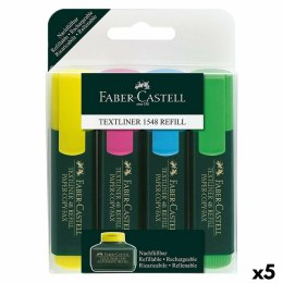 Zestaw znaczników Faber-Castell Fluorescencyjne Wielokolorowy (5 Sztuk)