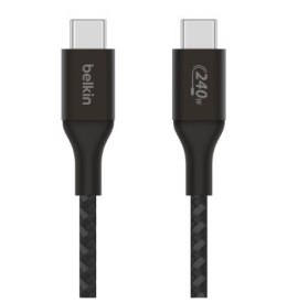 Kabel BoostCharge USB-C/USB-C 240W 1m czarny