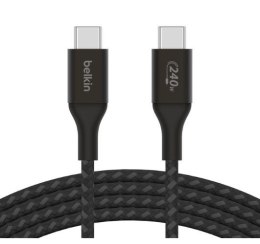 Kabel BoostCharge USB-C/USB-C 240W 1m czarny
